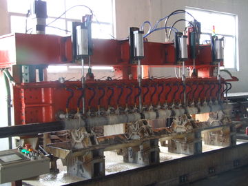पेट्रोलियम स्क्रीन पाइप के लिए एकाधिक स्पिंडल विशेष क्षैतिज सीएनसी मिलिंग मशीन