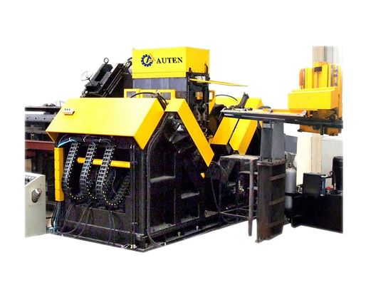 ADM2532 मॉडल सीएनसी एंगल स्टील टेबल ड्रिलिंग मार्किंग मशीन पीएलसी मोटर 40 मिमी अधिकतम ड्रिलिंग