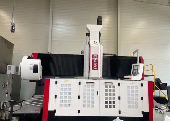 2500x2500mm वर्कपीस साइज सीएनसी प्लेट ड्रिलिंग और मिलिंग मशीन 30mm अधिकतम टैपिंग व्यास