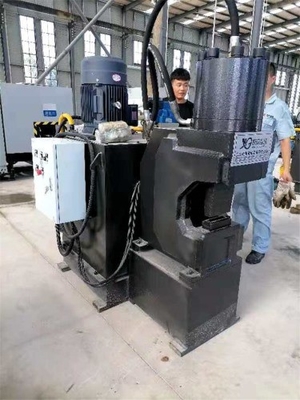 DZ120 स्टील टॉवर उद्योग के लिए हाइड्रोलिक एंगल स्टील टाइपिंग मशीन
