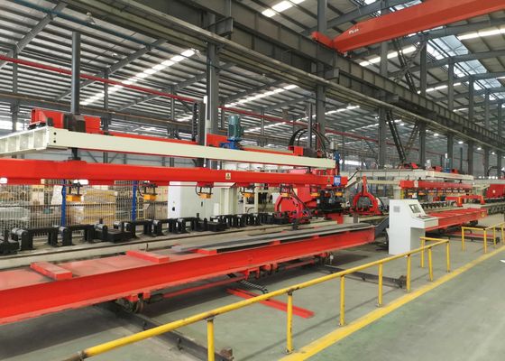 उच्च कार्य दक्षता 3 अक्ष ऑटोमोबाइल बीम सीएनसी प्लेट छिद्रण मशीन