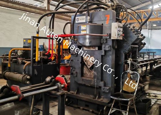 Water Cooling Hydraulic System CNC Punching Marking And Shearing Line Single Blade Cutting