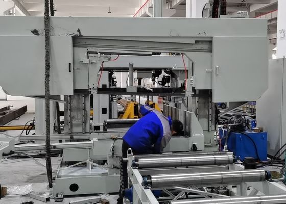 1250x600mm अधिकतम आकार चौड़ाई X ऊंचाई सीएनसी 3डी बीम ड्रिलिंग मशीन लाइन 40mm अधिकतम छेद व्यास