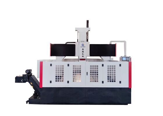 BT50 Spindle Taper CNC Plate Drilling Machine M30 Tapping Diameter For Milling On Large Metal