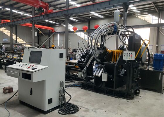 ऑटो फीडिंग पंचिंग मशीन सीएनसी एंगल बार प्रोसेसिंग मशीन पावर ट्रांसमिशन टॉवर के लिए