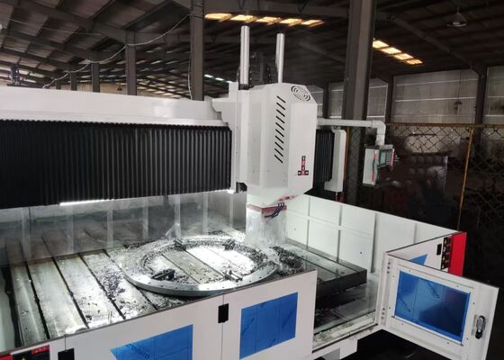 Model PHD6060 CNC Plate Drilling And Milling Machine 22KW Servo Spindle Motor Power