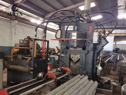 Precision CNC Angle Punching Machine Equipped With Lofting Software Programming And 3 CNC Axes For Angle Steel Processing