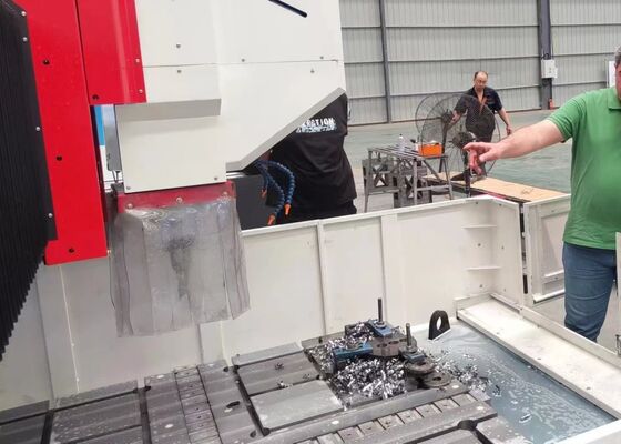 हीट एक्सचेंजर प्लेट ड्रिलिंग मशीन सीएनसी प्लेट ड्रिलिंग मिलिंग मशीन स्टील प्लेट ड्रिलिंग मशीन