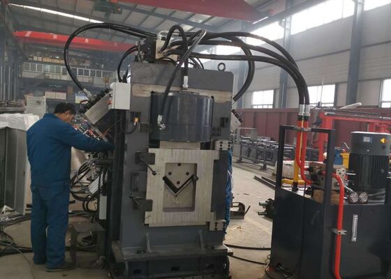 32x7x3m समग्र आयाम सीएनसी एंगल पंचिंग कटिंग मशीन लाइन 1000/1200KN मार्किंग फोर्स